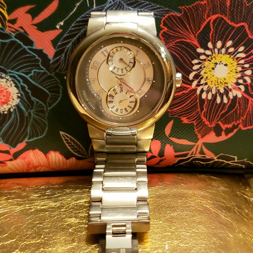 Philip Stein Stainless Steel unisex watch
